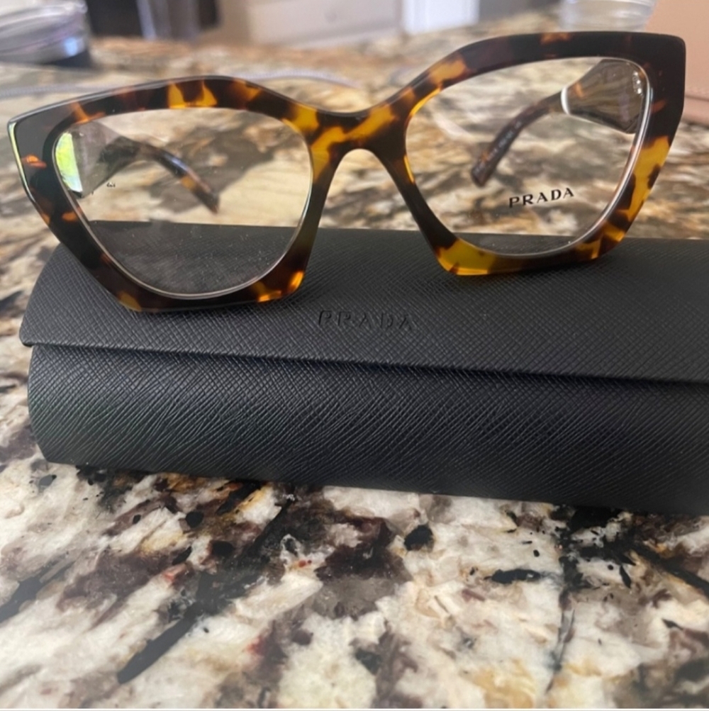 Prada Women's Tortoise Shell Glasses